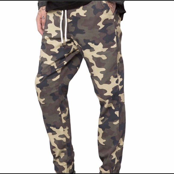 Elwood Pants Mens Camo Stretch Twill Joggers Small Poshmark